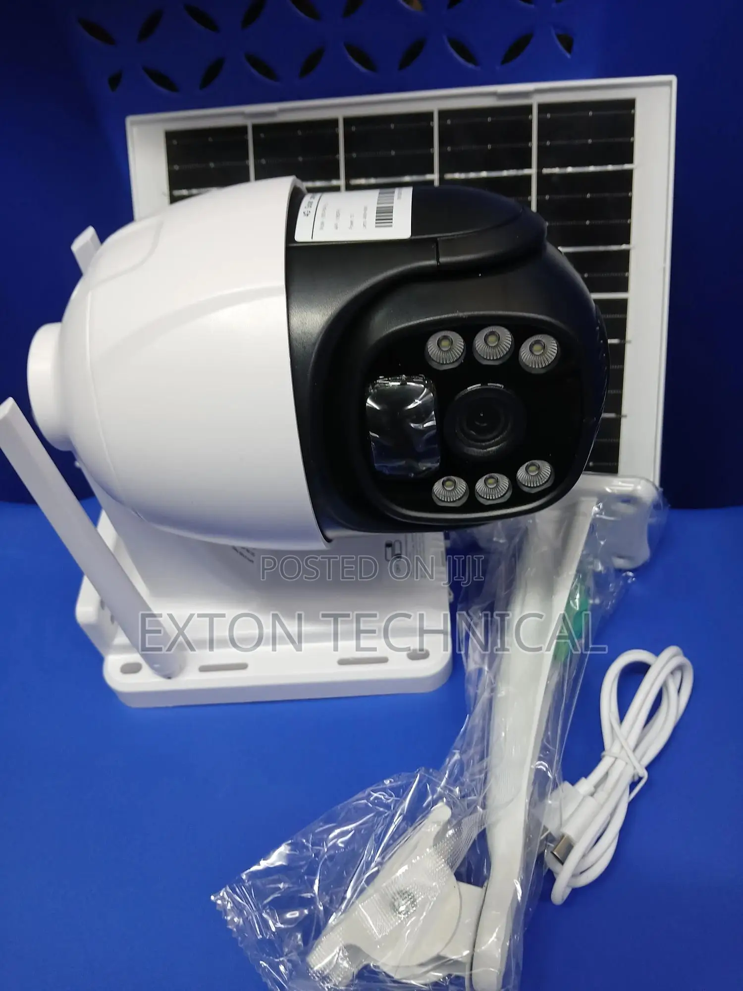 Solar Panel Cam PTZ 2mp HD V380 V380 4G Solar Camera