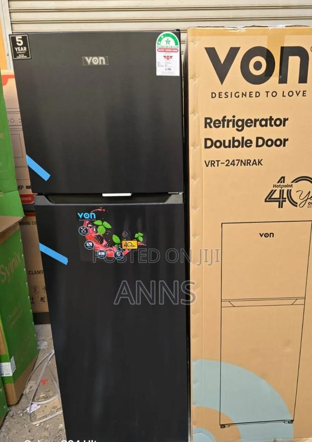 Von 247 Litres 2 Door No Frost Refrigerator