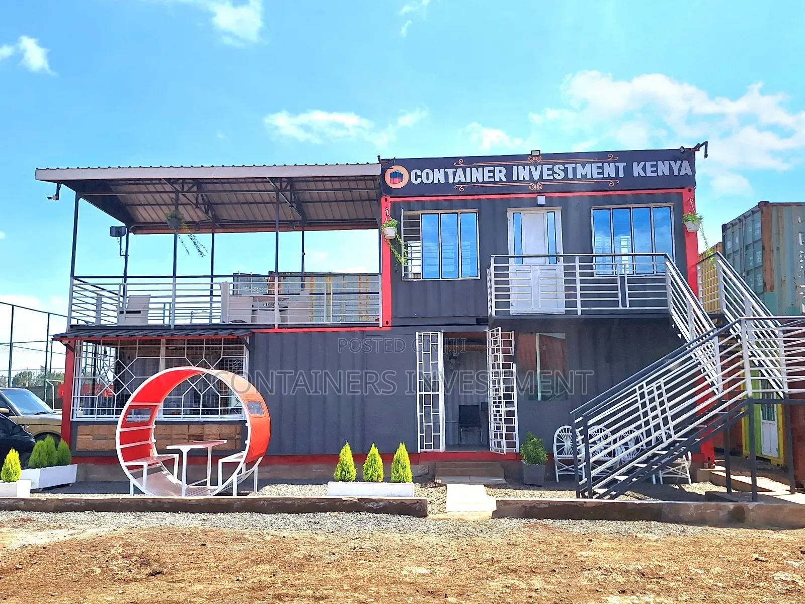 Container Office Complex-Convert Container to Modular Office