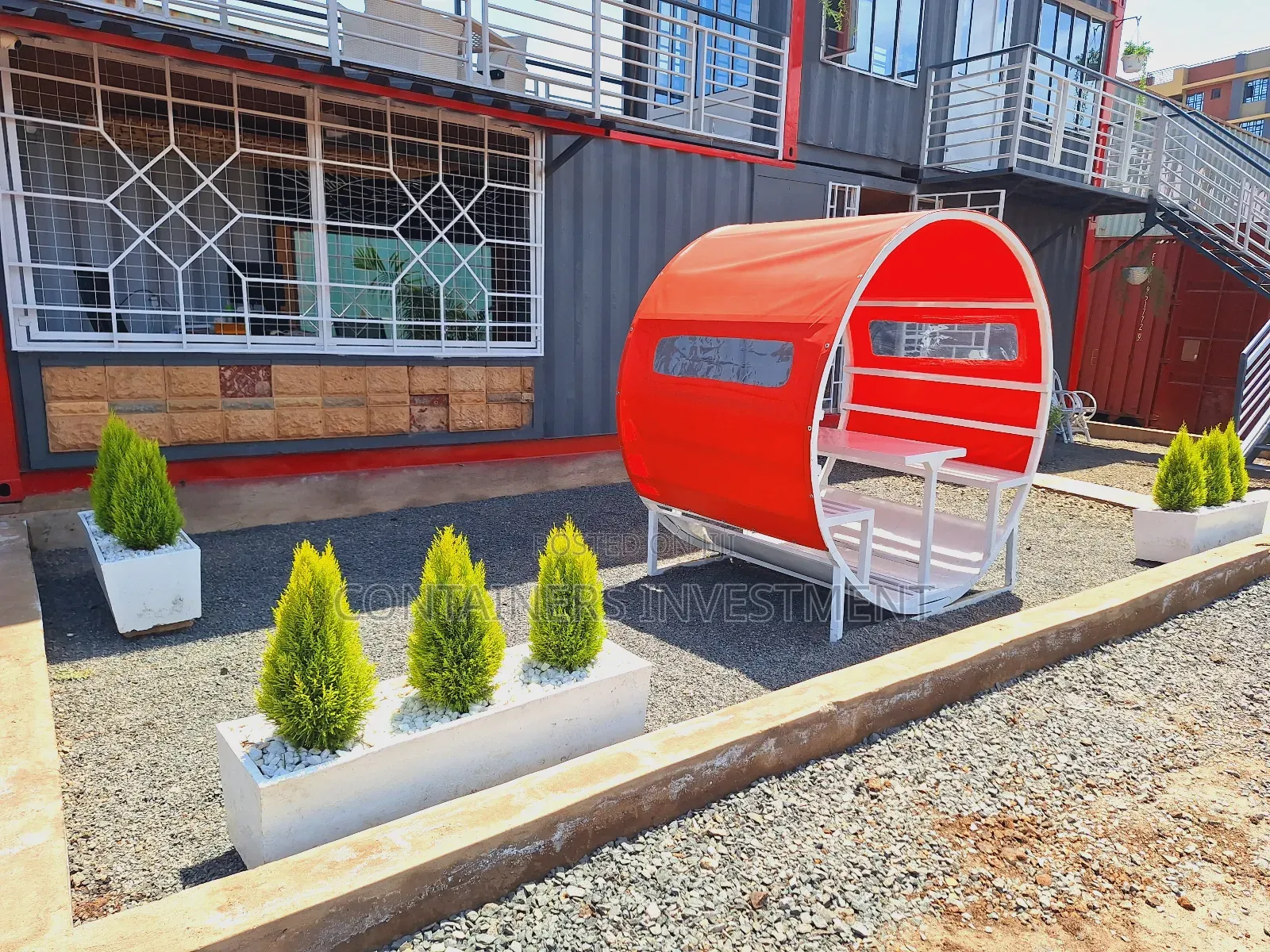 Container Office Complex-Convert Container to Modular Office