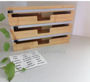 Bamboo Wrap Dispenser With Cutter
3 Layer