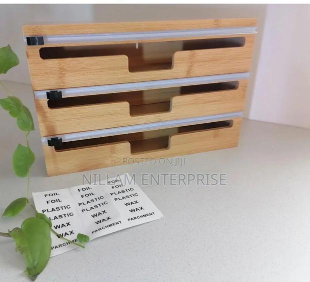 Bamboo Wrap Dispenser With Cutter
3 Layer - thumbnail 2