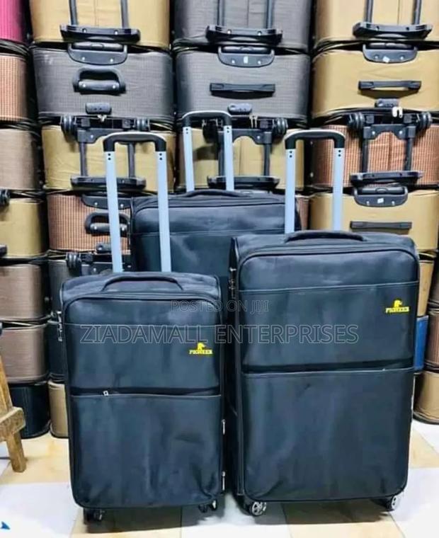 4 in 1 Fabric Laxurious Suitcase Briefcase Travel Bag - thumbnail 2