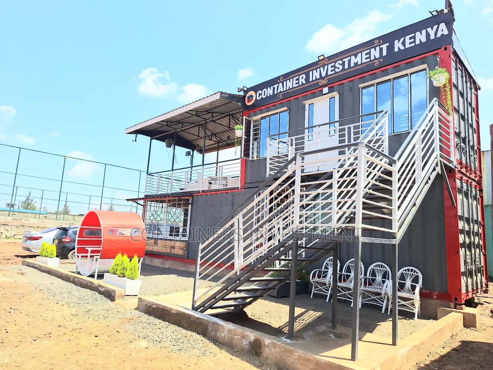 Container Office Block - Great for Remote Locations as Well.