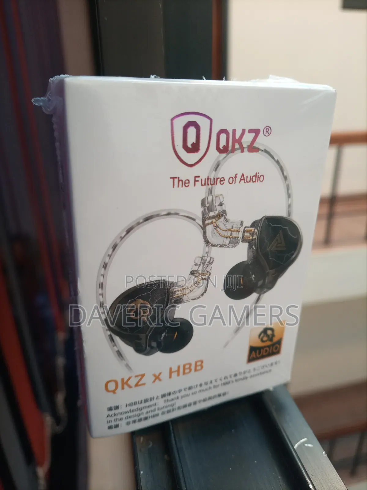 QKZ X HBB Dynamic Hifi Bass in Ear Monitors