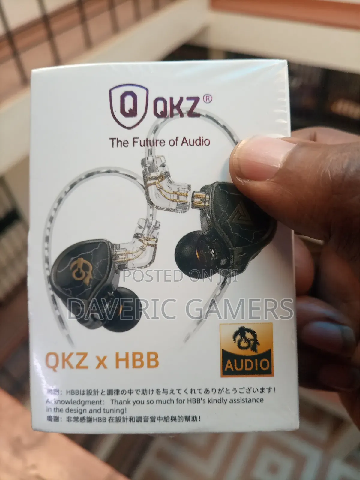QKZ X HBB Dynamic Hifi Bass in Ear Monitors