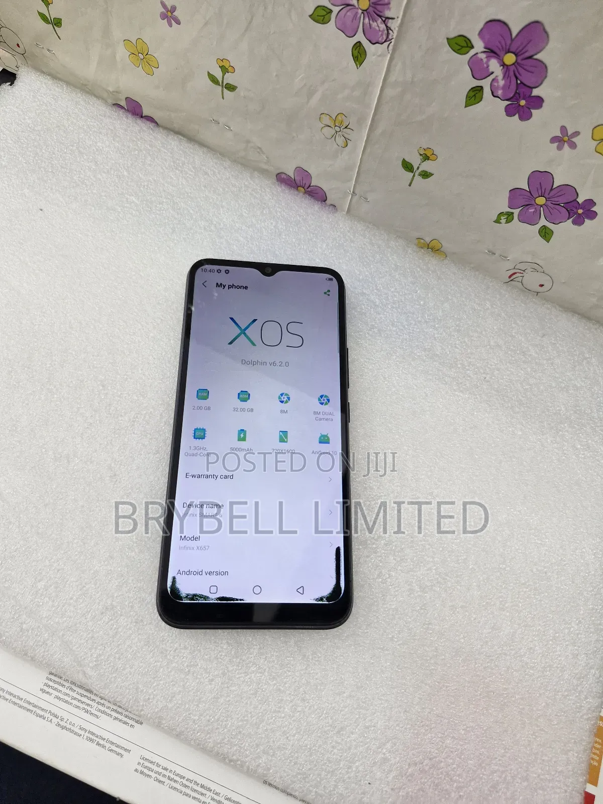 Infinix Smart 6 32 GB Black
