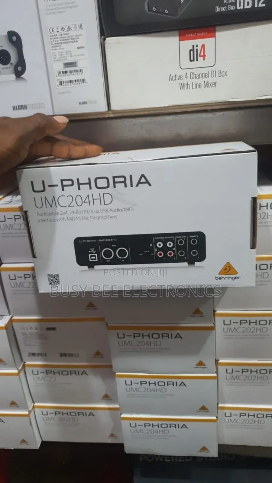 Behringer U-Phoria Umc204hd