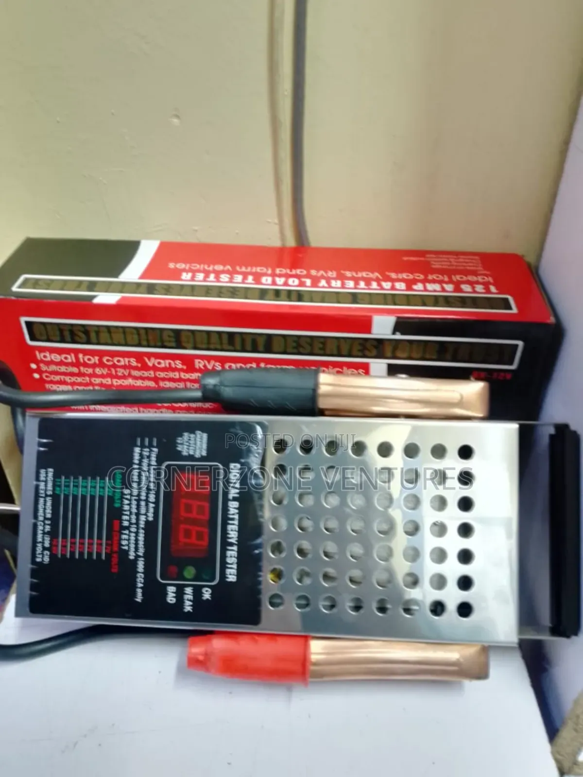 Digital Battery Tester