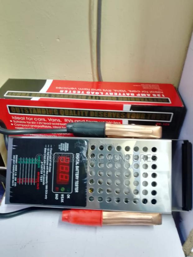 Digital Battery Tester - main view