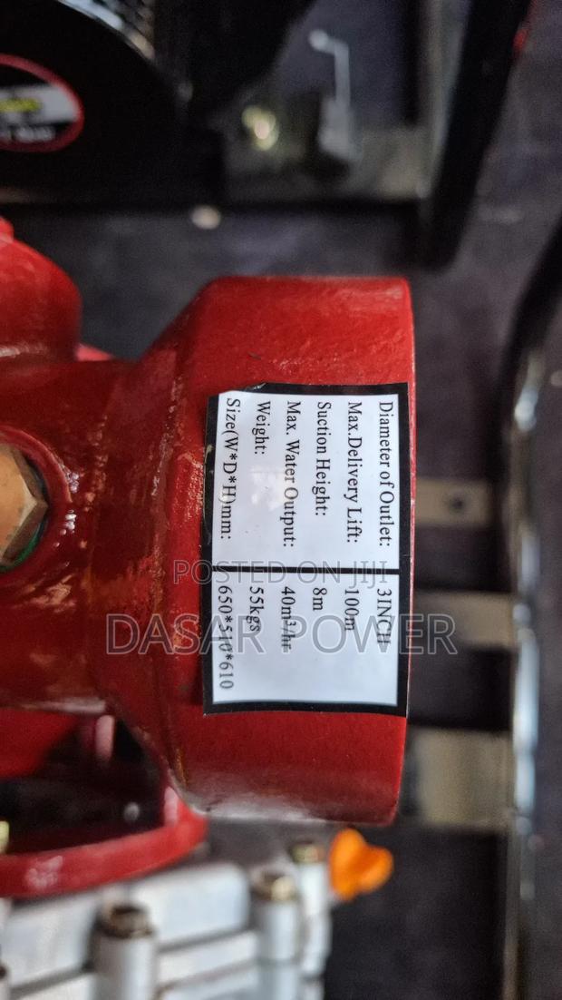 3 Inch High Pressure Pump 16hp. - thumbnail 6