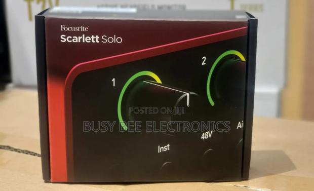 Focusrite Scarlett Solo USB Audio Interface (4th Generation) - main view