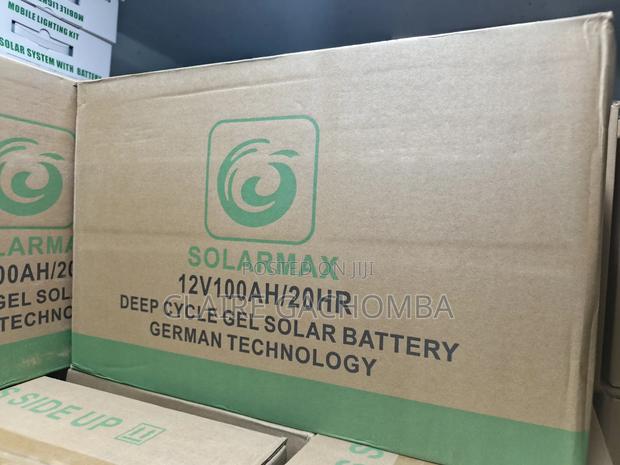 Solarmax 12V100AH Solar Battery - main view