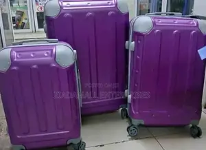 3 IN 1 Fibre LAXURIOUS SUITCASE BRIEFCASE TRAVEL Bag Size4