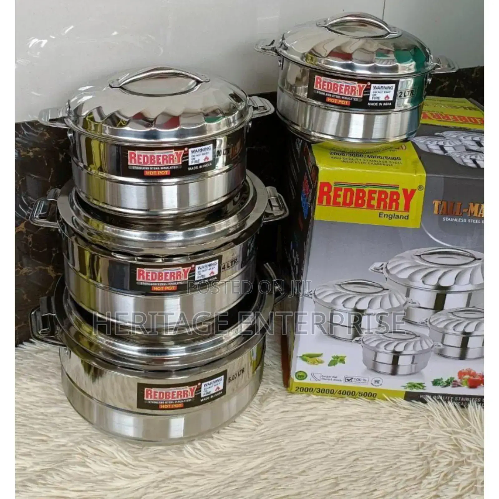 Hotpot, Redberry Tallmax Hotpots Set of 4pcs