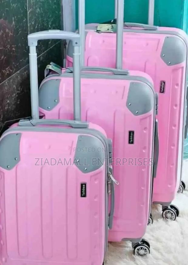 Fibre Suitcase Travel Bags 3 in 1 Size 4