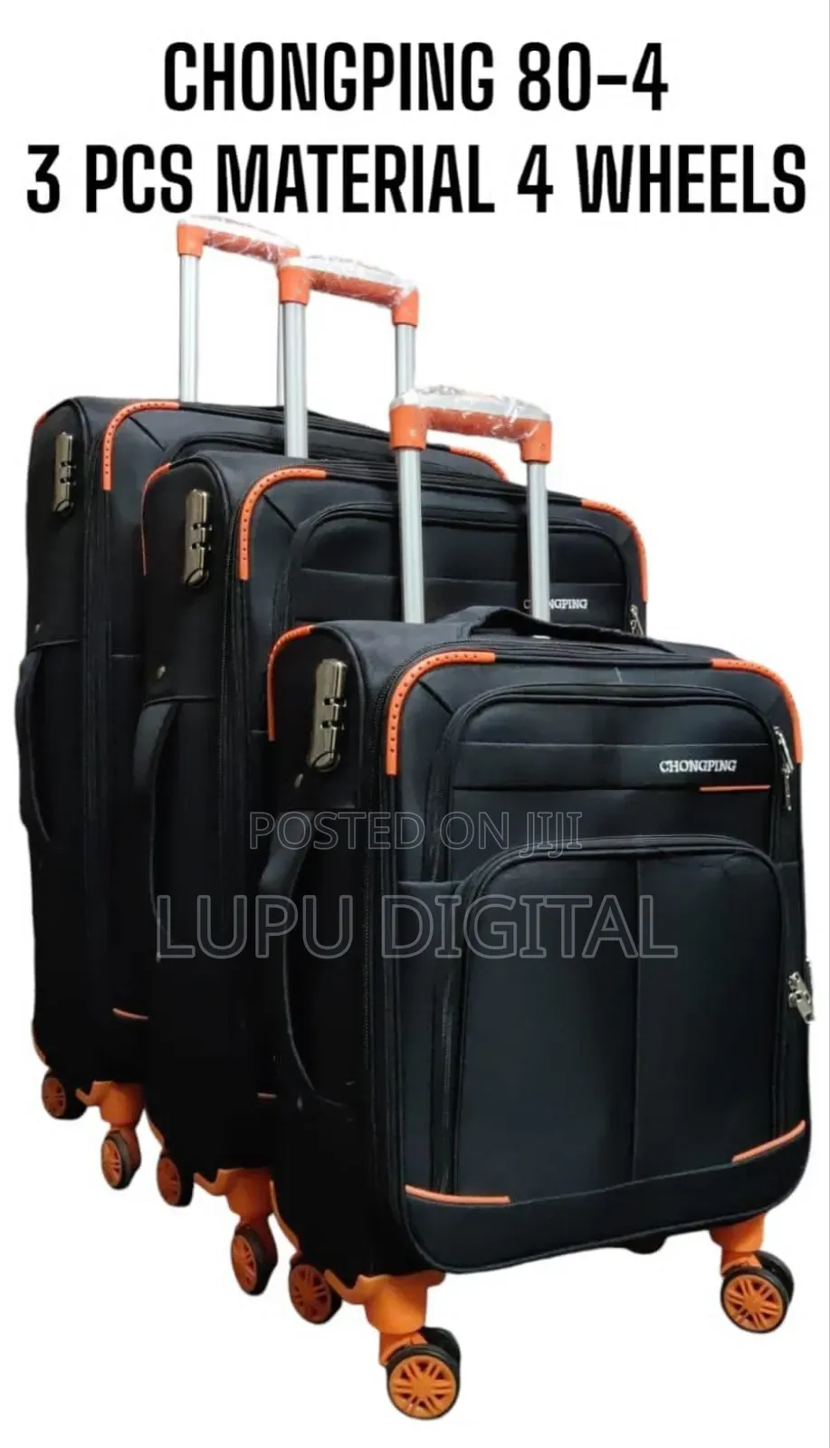 Chongping 80-4 3 Pieces. Material 4 Wheels