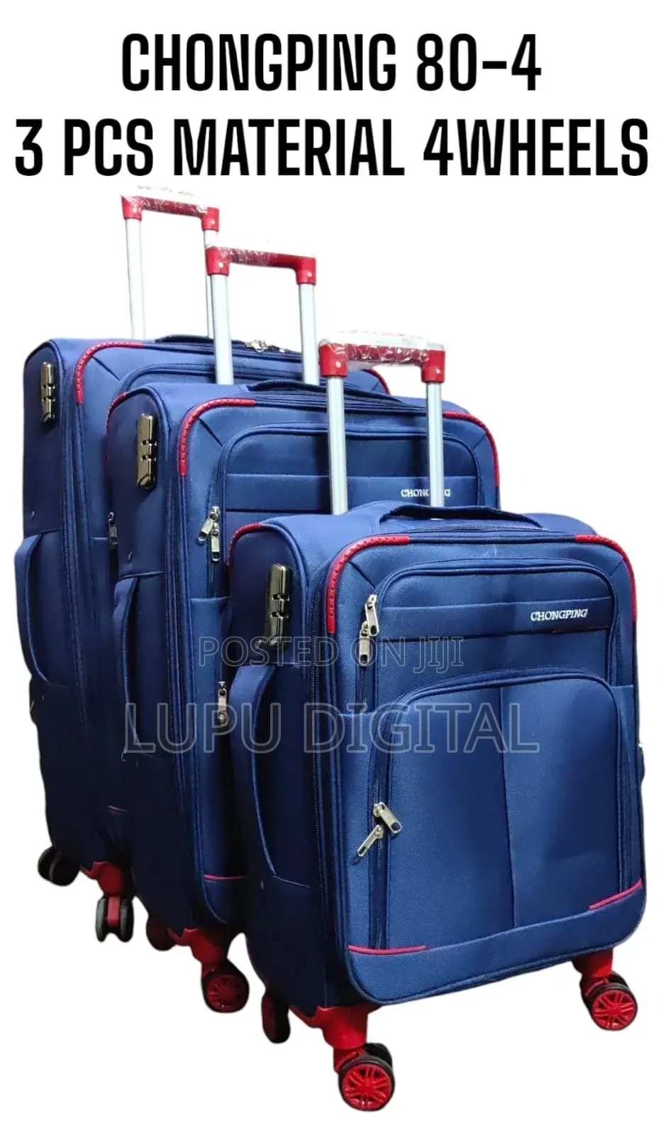 Chongping 80-4 3 Pieces. Material 4 Wheels