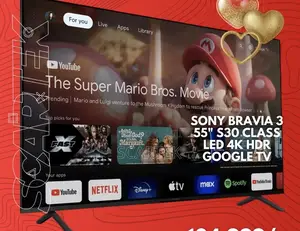 Sony Bravia S30 Class Led 4k Hdr Google Tv