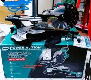 Mitre Saw, Sliding Miter Saw With Free Blade 10"