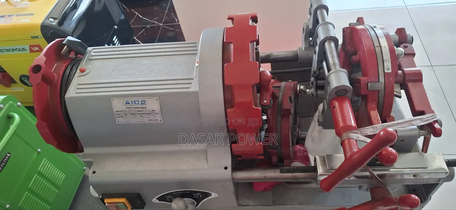 Half to 4inch Pipe Threading Machine
