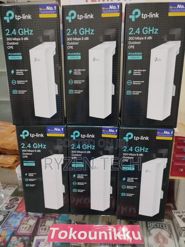 Tp-Link Cpe210 2.4ghz 300mbps 9dbi Outdoor Cpe