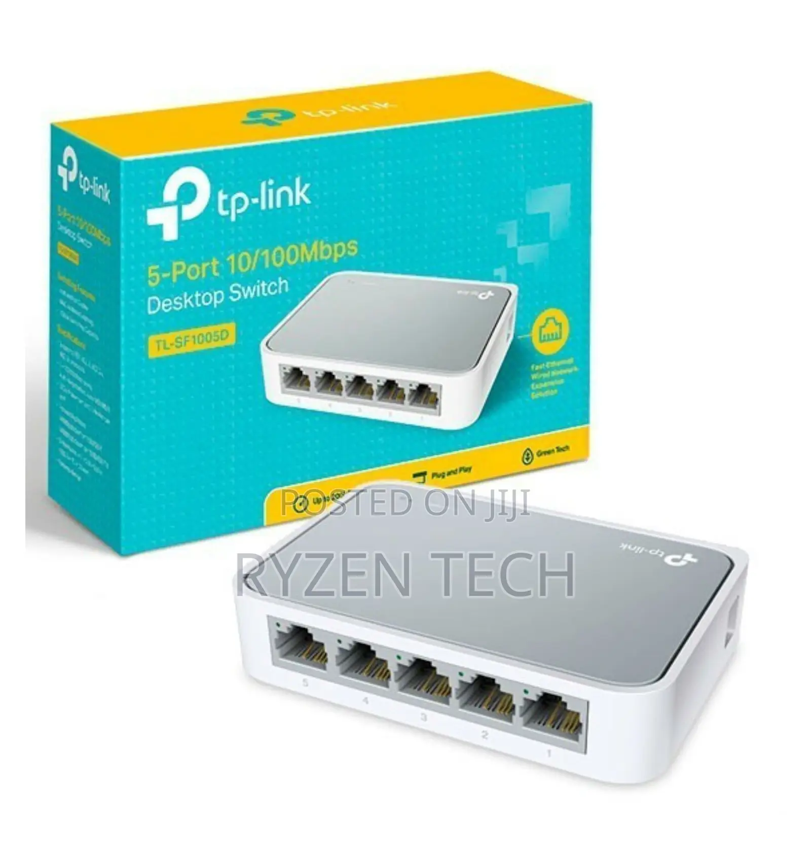 Tp-Link 5port Tl-Sf1005d 10/100mbps Desktop Switch
