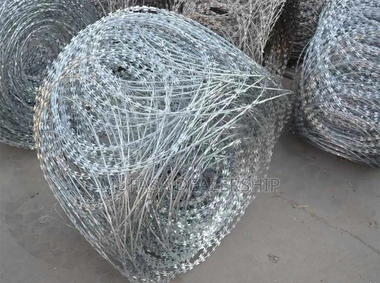 Perimeter Wall Razor Fence