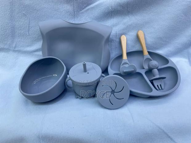 Silicone Baby Feeding Set - main view
