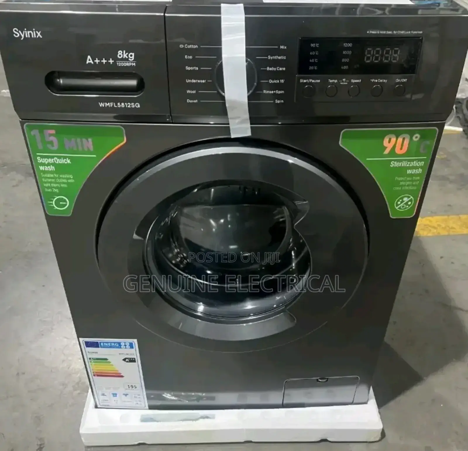 High Quality 8kg Synix Front Load Washing Machine