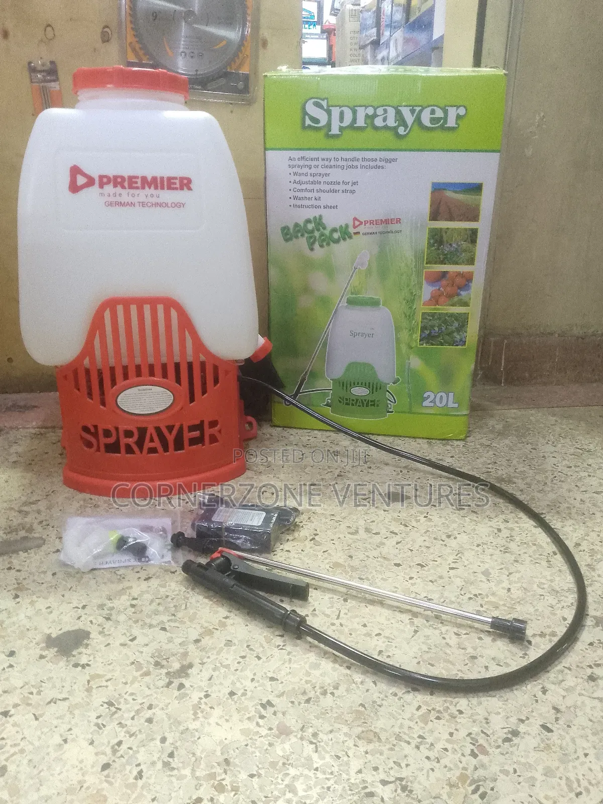 Knapsack Sprayer 20l 2 Stroke, Premier Knapsack Sprayer 20l