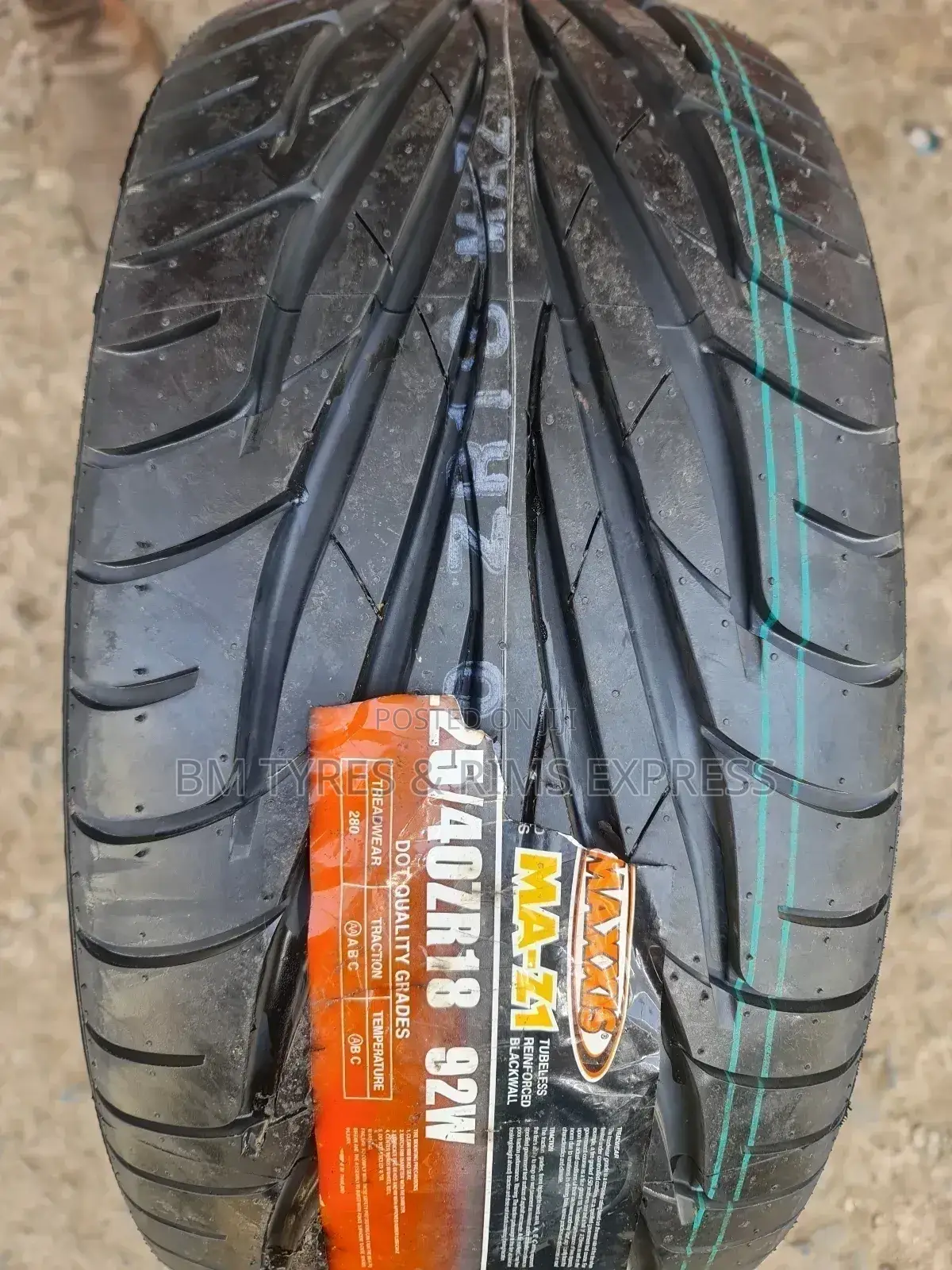 225 /40 R18 Maxxis TYRES (New Technology)