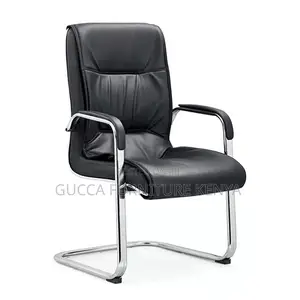 Office Chairs: Executive Simple Tanned Hide Task Chair