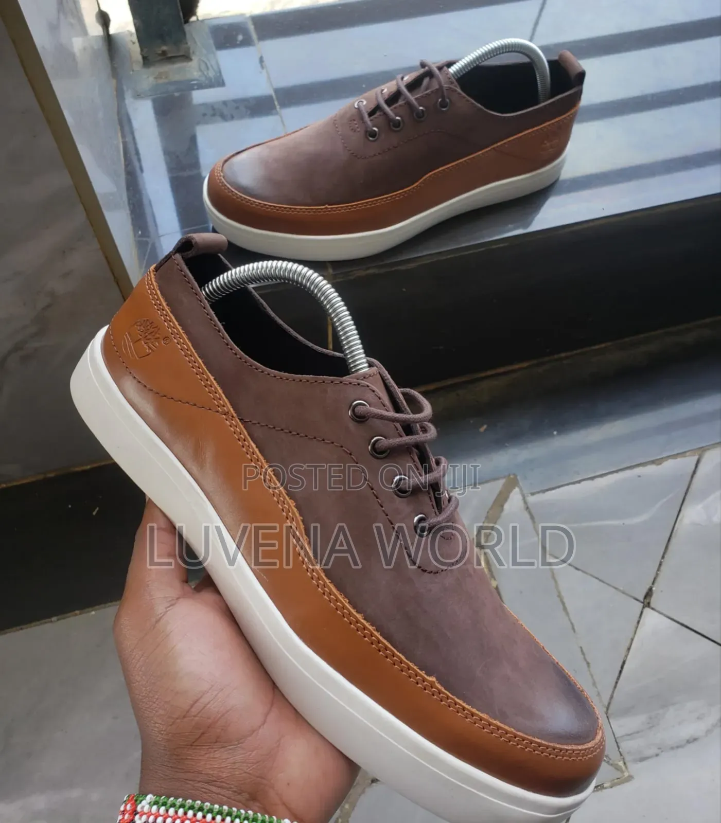 Laced Whitesoled Timber