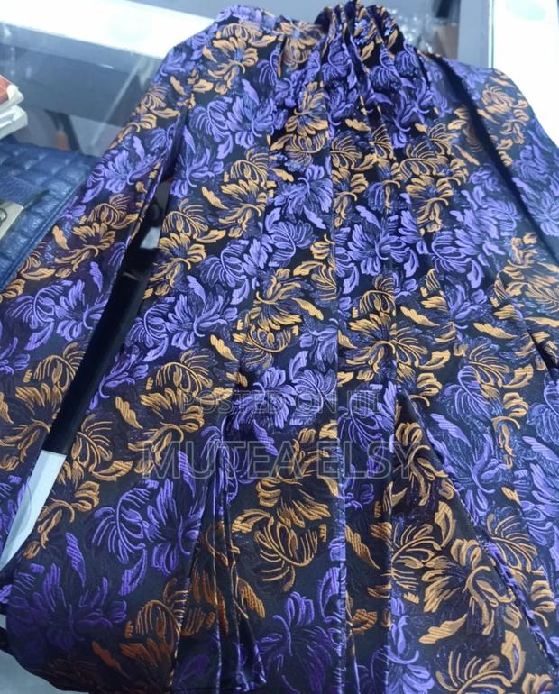 Purple,Gold Black Executive Floral Tie Sets