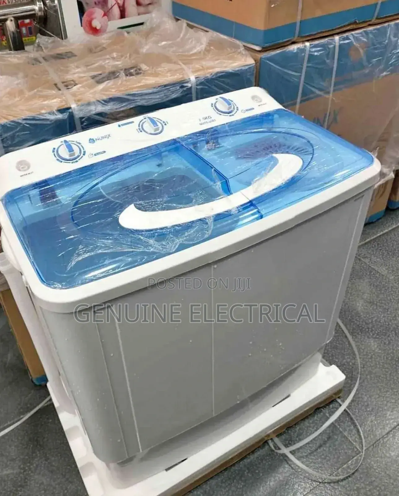 High Quality Nunix 7.5kg Washing Machine