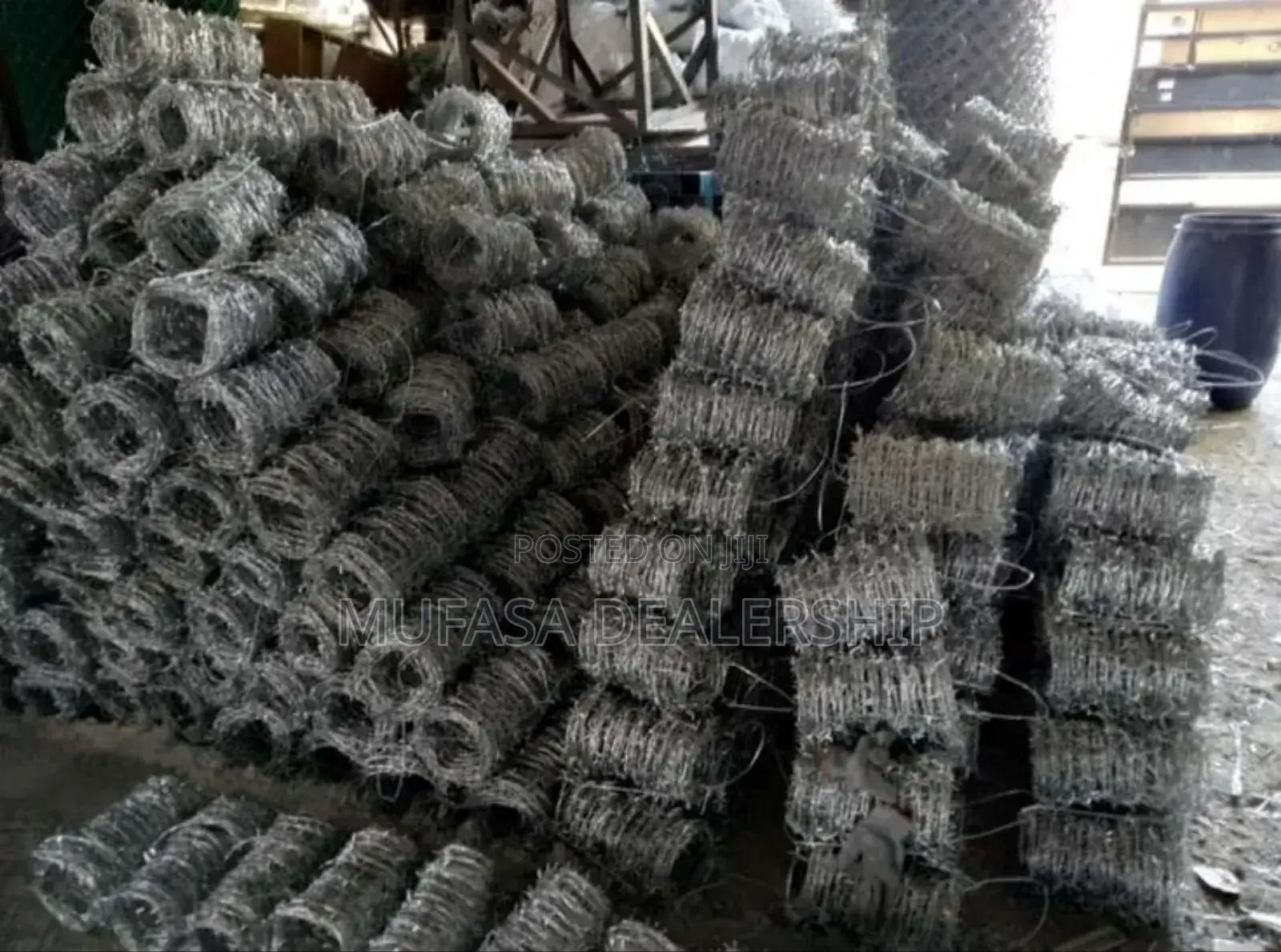 Double Twisted Barbed Wire Fence