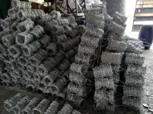 Double Twisted Barbed Wire Fence
