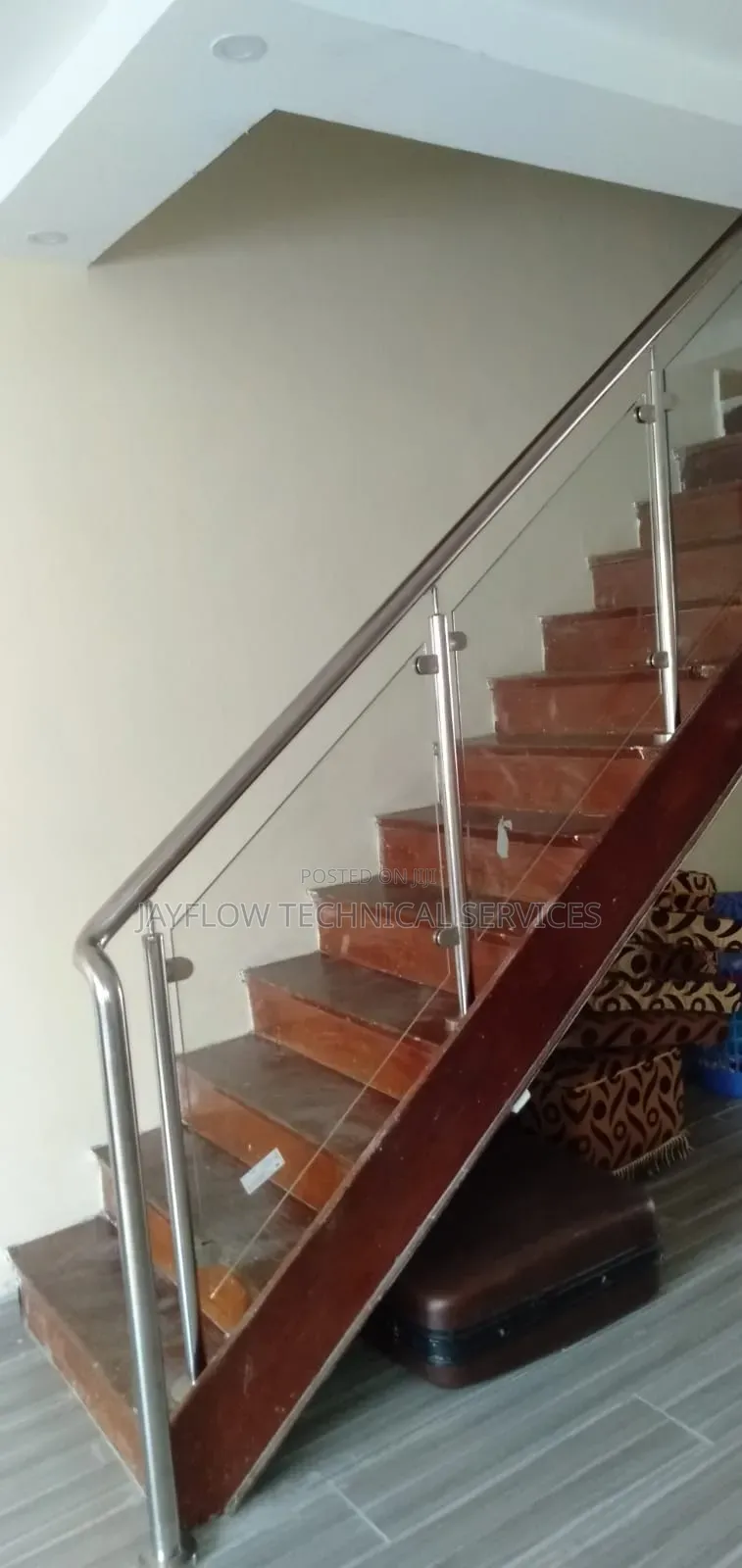 Stainless Steel Rails (Stairs and Balcony)