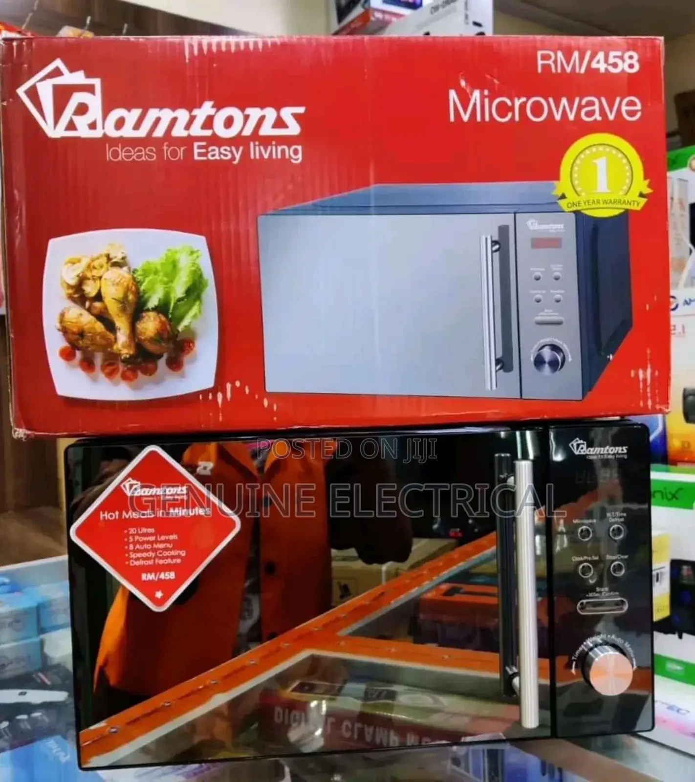 Brand New Ramtons 458 Microwave