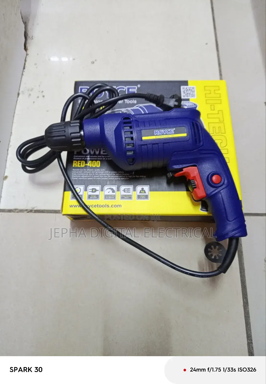 Powerful Royce Electric Drill