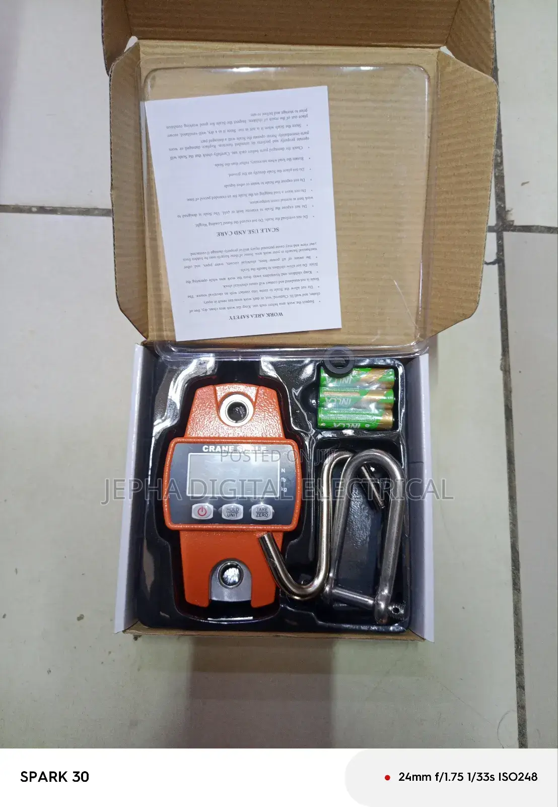 Mini Crane Hanging Scale 300kg
