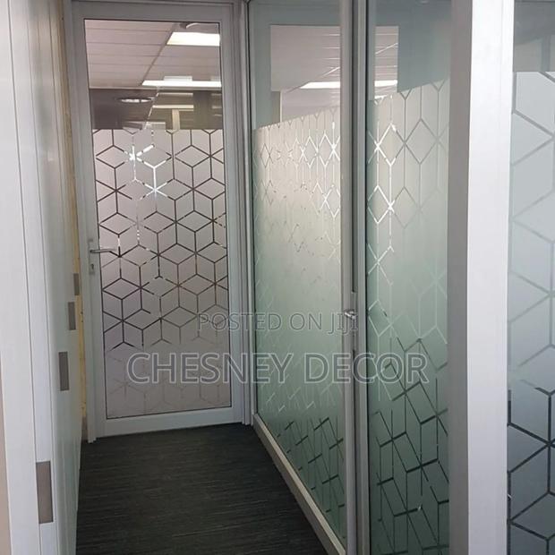 Office Window Frosting - main view