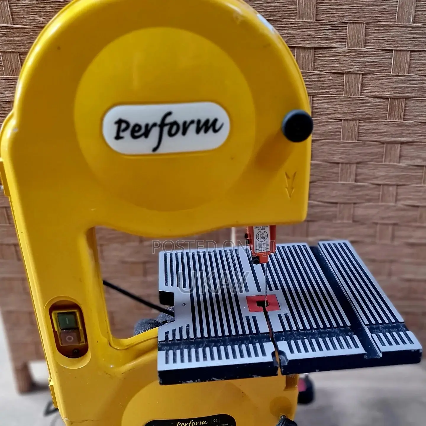 Perform CCB Bandsaw