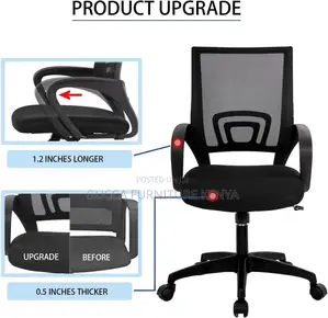 Office Chairs:Mesh Rolling Swivel Chair for Home Office