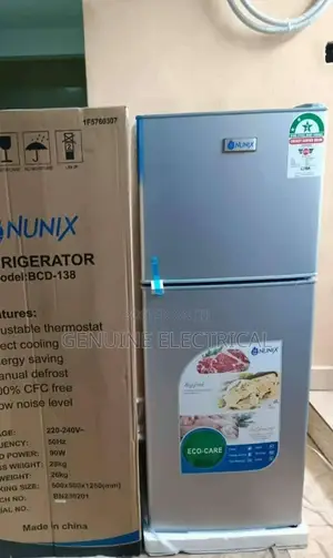 New Model Nunix 138litre Fridge