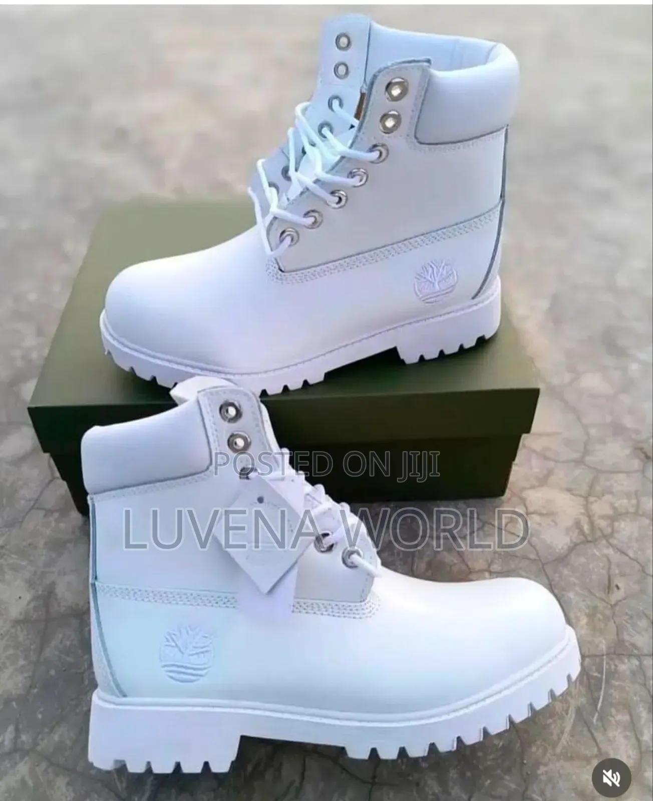 White Timberland Boots