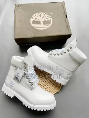 White Timberland Boots