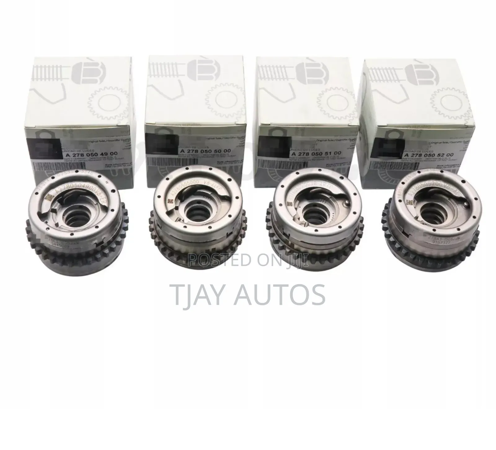 4PCS Camshaft Adjuster for Mercedes E63 ML550 M278 Engine