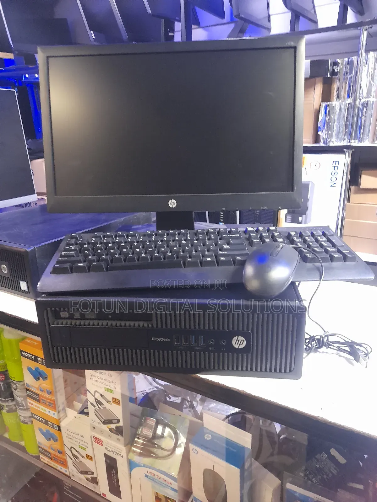 Complete Set I5 8gb Ram 500gb 19inch Monitors Keyboard Mouse